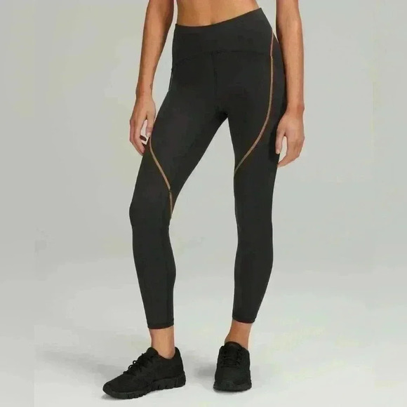 Lululemon Power Thru High-Rise Tight 25"  *Color seam - Picture 1 of 6